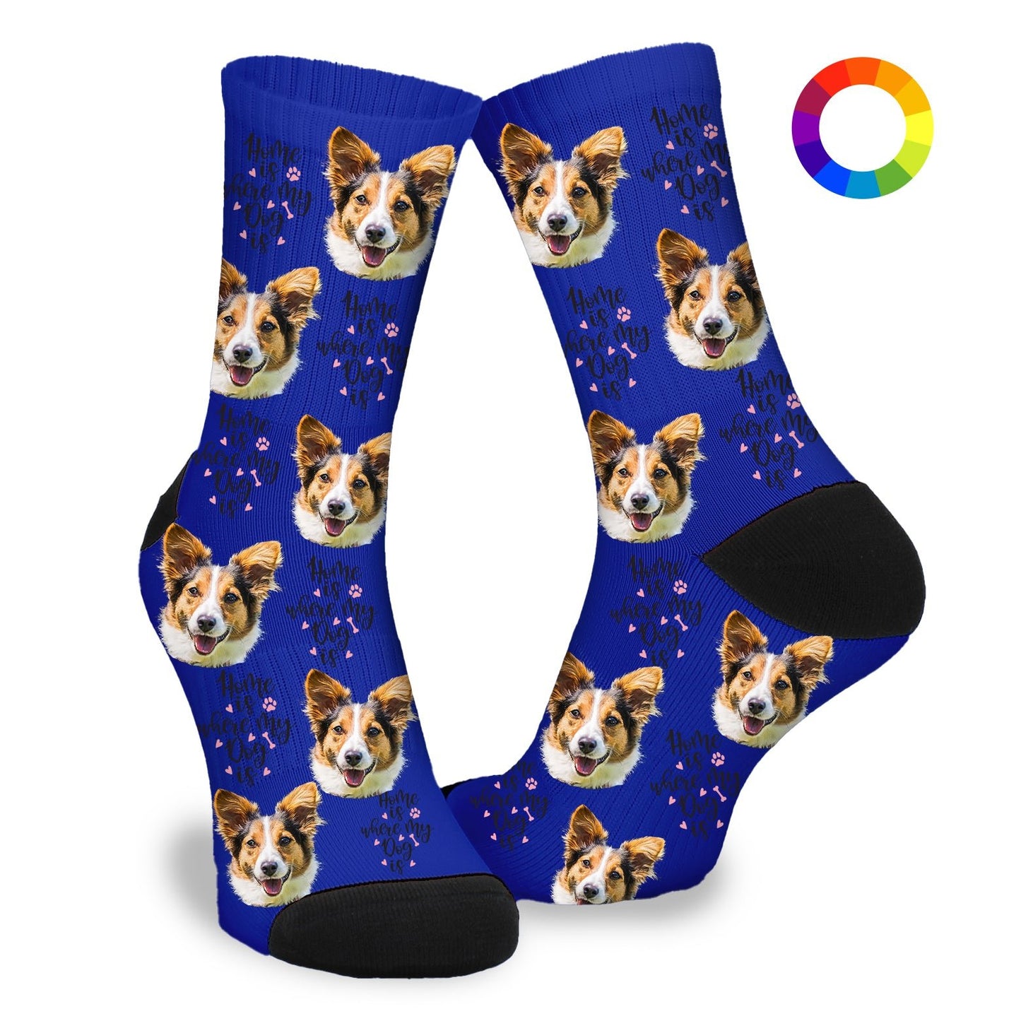 Gepersonaliseerde Sokken met eigen foto | Hond | My Dog - Funnysokken.nl