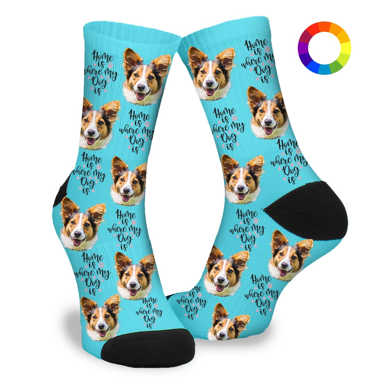 Gepersonaliseerde Sokken met eigen foto | Hond | My Dog - Funnysokken.nl